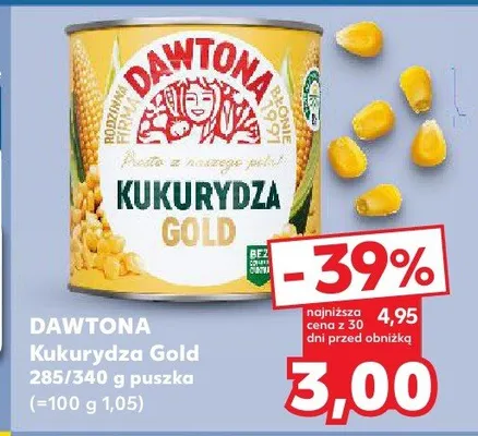Kukurydza Gold promocja w Kaufland