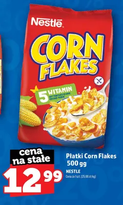 Płatki Corn Flakes Nestlé promocja w TOPAZ