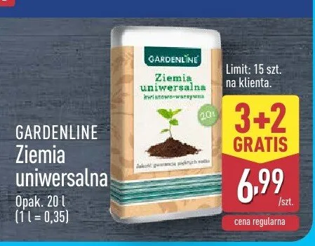 Ziemia uniwersalna Gardenline promocja w Aldi