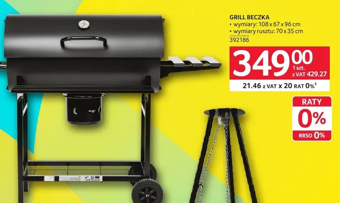 Grill Beczka promocja w Selgros
