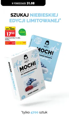 Lody mochi Miss Ti x OKI 6-pak promocja w Biedronka