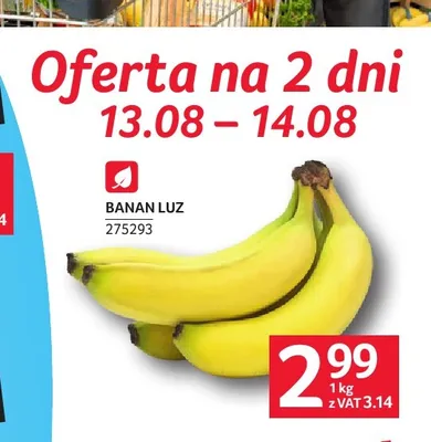 Banan luz promocja w Selgros