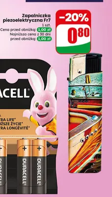 Zapalniczka piezoelektryczna Fr7 promocja w Dino