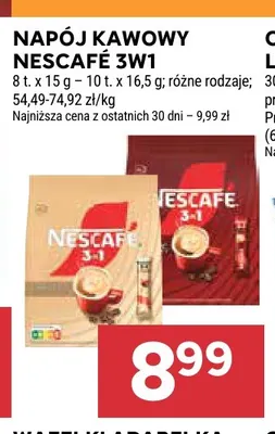 Napój kawowy Nescafé 3w1 promocja w Stokrotka