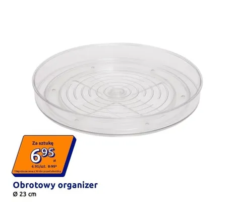 Obrotowy organizer promocja w Action