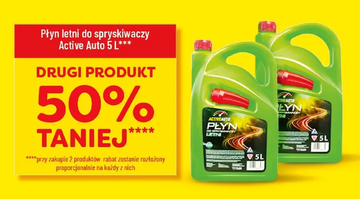 Płyn letni do spryskiwaczy promocja w POLOmarket