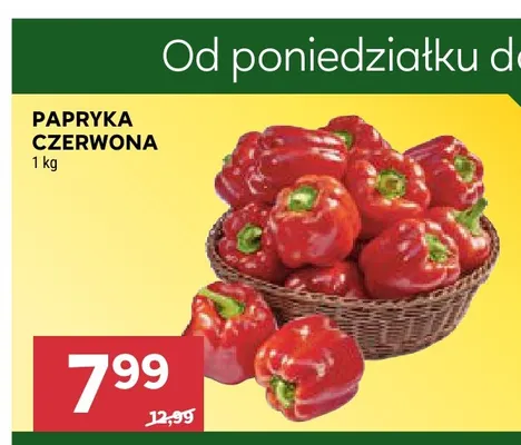 Papryka czerwona promocja w Stokrotka