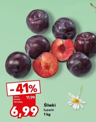 Śliwki lucem promocja w Kaufland