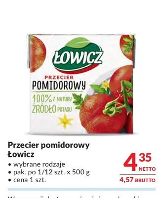 Przecier pomidorowy Łowicz promocja w Makro