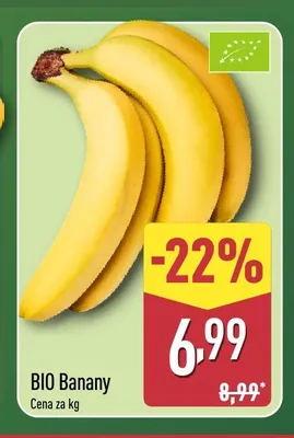 BIO Banany promocja w Aldi
