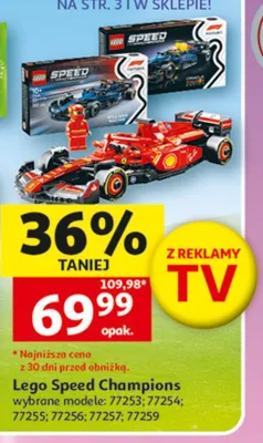 Klocki Lego Speed Champions 77256 promocja w Auchan