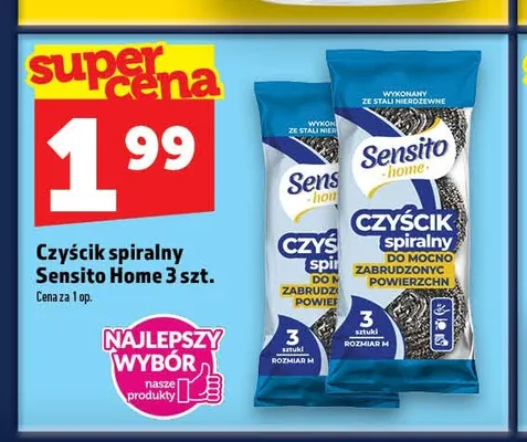 Czyścik spiralny Sensito Home promocja w TOPAZ