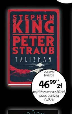 Książka Talizman Stephen King Peter Straub promocja w Empik