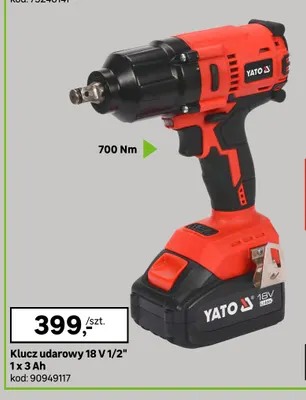 Klucz udarowy 1/2" Yato promocja w Leroy Merlin