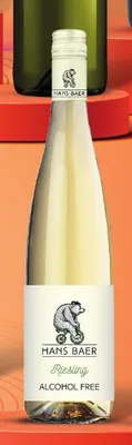 Wino bezalkoholowe Hans Baer Riesling promocja w Żabka