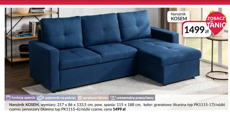 Narożnik Kosem promocja w Salony Agata