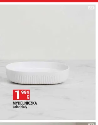 Mydelniczka kolor biały promocja w Merkury Market