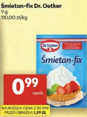 Śmietan-fix promocja w Delikatesy Centrum