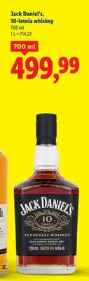 Whisky 10-letnia promocja w Lidl