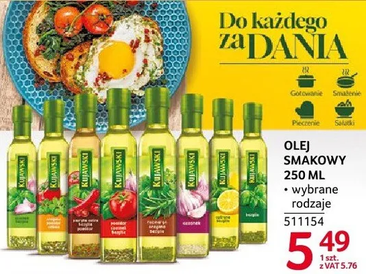 Olej smakowy 250ml promocja w Selgros