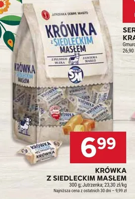 Krówka z siedleckim masłem promocja w Stokrotka