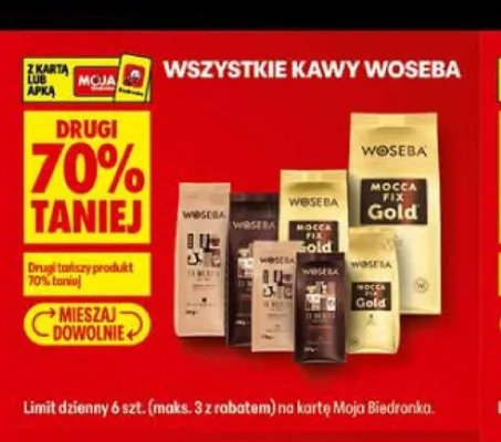 Kawy Woseba promocja w Biedronka