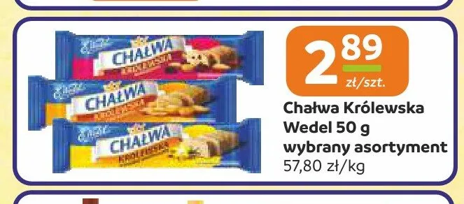 Chałwa Królewska E.Wedel promocja w Społem Częstochowa