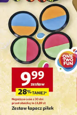 Zestaw łapacz piłek promocja w Auchan