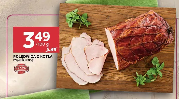 Polędwica z kotła Pekpol promocja w Stokrotka