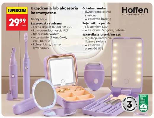Golarka damska Hoffen promocja w Biedronka