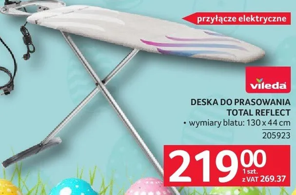 Deska do prasowania Total Reflect Vileda promocja w Selgros