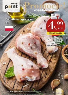 Podudzia z kurczaka promocja w Market Point