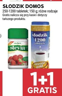 Słodzik tabletki promocja w Stokrotka