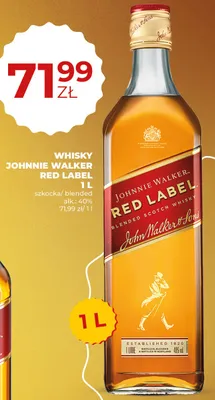 Whisky Red Label szkocka blended promocja w Duży Ben