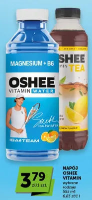 Napój Oshee Vitamin Water Magnesium + B6 promocja w Euro Sklep