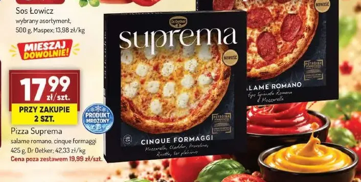 Pizza Suprema salame romano promocja w Avita