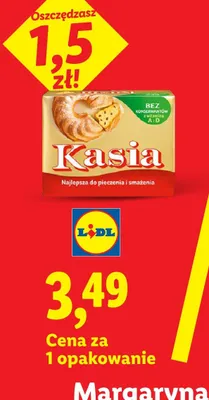 Margaryna bez konserwantów z witaminą A i D promocja w Lidl