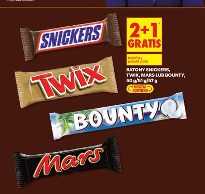 Baton Bounty promocja w Biedronka
