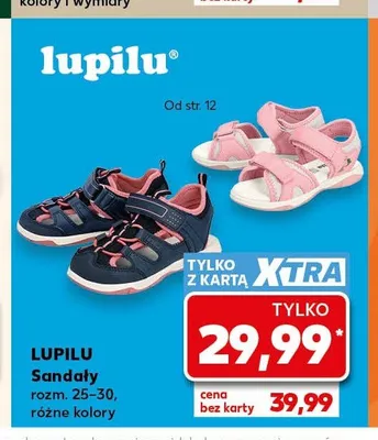 Sandały dziecięce Lupilu promocja w Kaufland