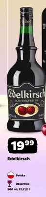 Wino deserowe Edelkirsch Old Family Recipe promocja w Netto