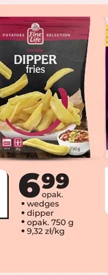 Frytki wedges Fine Life promocja w Odido