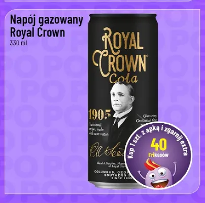 Napój gazowany Royal Crown Cola promocja w POLOmarket