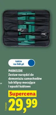 Klipsy mocujące i opaski kablowe promocja w Lidl