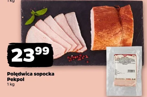 Polędwica sopocka Pekpol promocja w Netto