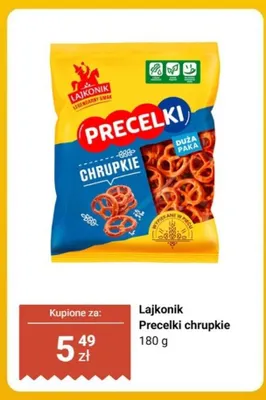 Precelki Chrup promocja w Biedronka