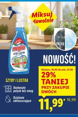 Płyn do szyb  promocja w Lidl