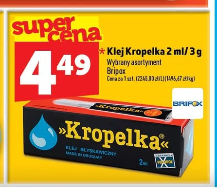 Klej Kropelka promocja w TOPAZ