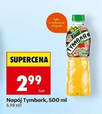 Napój Tymbark promocja w Biedronka