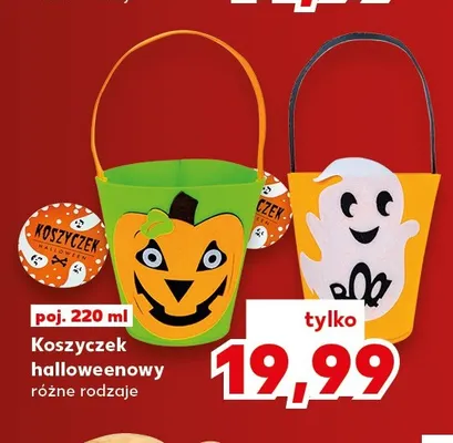 Koszyczek halloweenowy 220 ml promocja w Kaufland