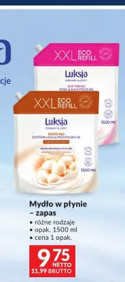 Mydło w płynie zapas Luksja promocja w Makro